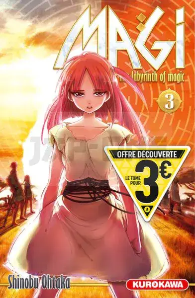 MAGI - THE LABYRINTH OF MAGIC - TOME 3 Jusqu'à Épuisement Des Stocks