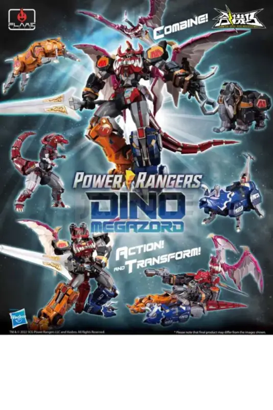 Power Rangers Go Kara Kuri Dino Megazord 24 Cm Retour Gratuit