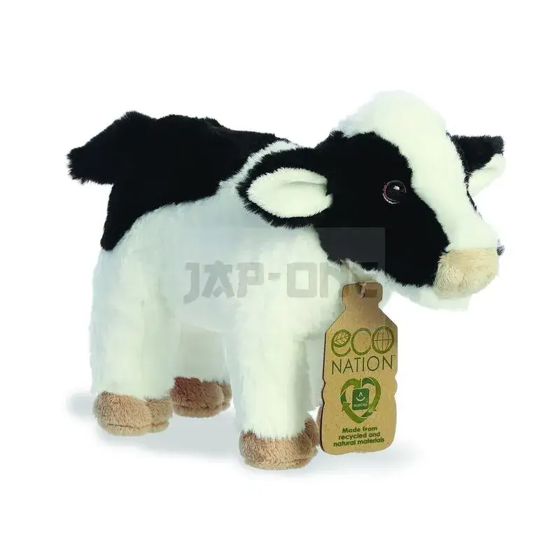 Eco Nation Cow Peluche Toy 25Cm Vente Directe