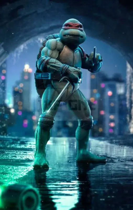 Tmnt Movie Raphael 1/10 Statue Offre Du Jour