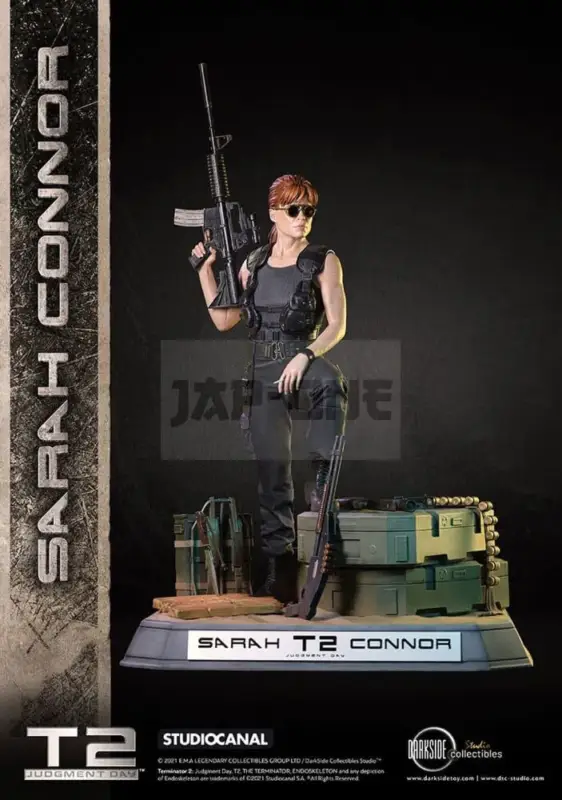 Terminator 2 Judgement Day Figurine Premium 1/3 Sarah Connor T2 30Th Anniversary Edition 71 Cm Nouveauté