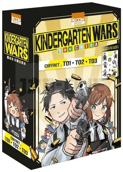Expédition Rapide COFFRET KINDERGARTEN WARS VOL. 1 A 3