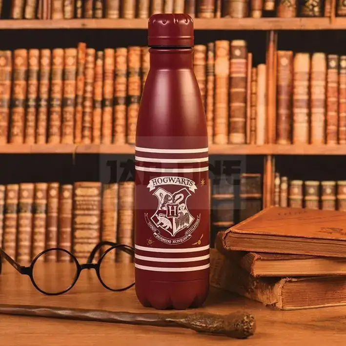 Nouvelle Collection Harry Potter – Bouteille En Métal – Crest & Stripes – 500Ml