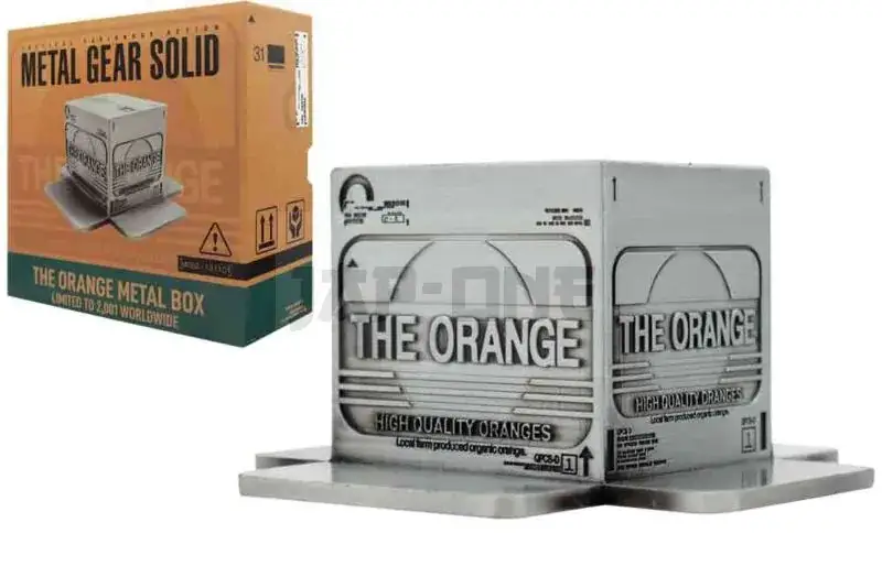 Metal Gear Solid – Mgs 2 – Cardboard Box – Metal Replica Vente Flash