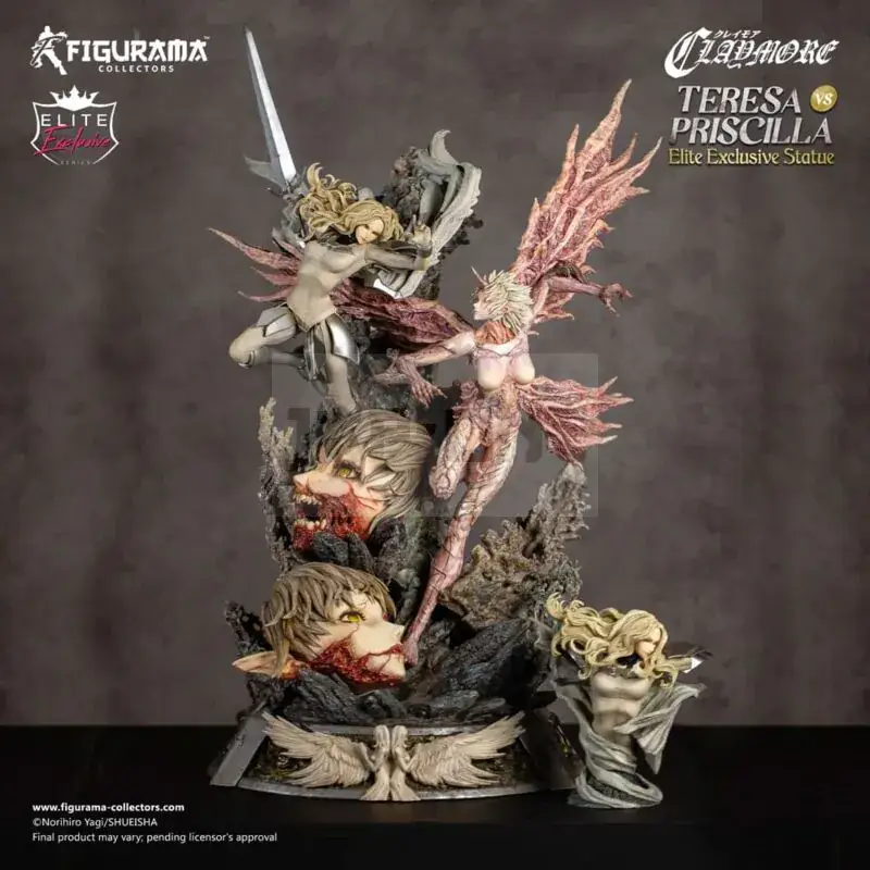 Claymore Figurine Elite Exclusive 1/6 Teresa Vs. Priscilla 72 Cm Prix Choc