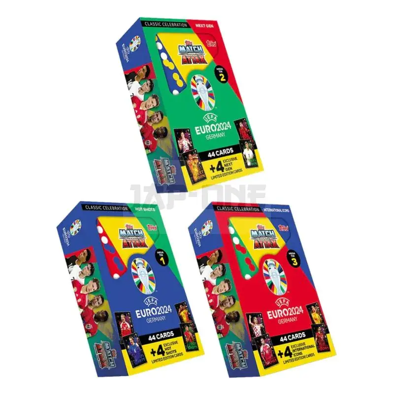 Uefa Euro 2024 Trading Cartes Assortiment Mega Tins (6) Super Prix