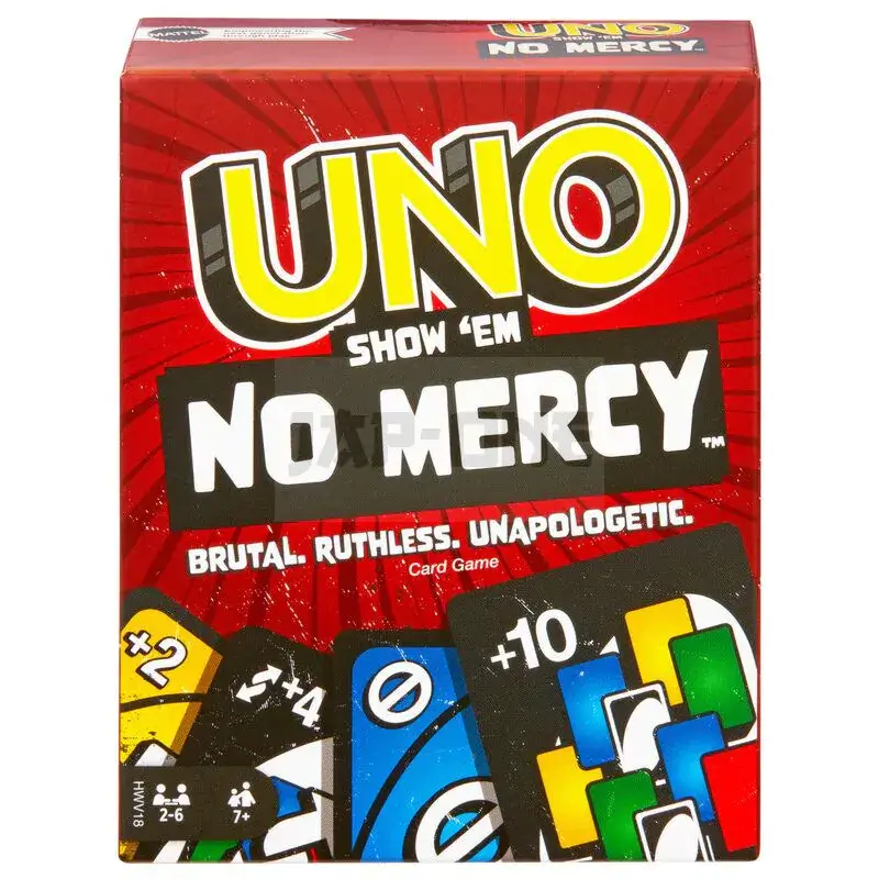Uno Jeu De Cartes No Mercy Paiement Sécurisé