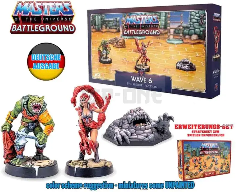 Prix Choc Motu:Battleground – Wave 6 – Evil Horde Faction German