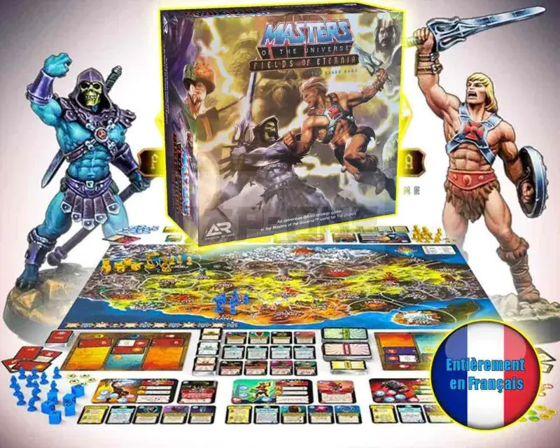 Masters Of The Universe-Fields Of Eternia-Édition Française Haute Qualité