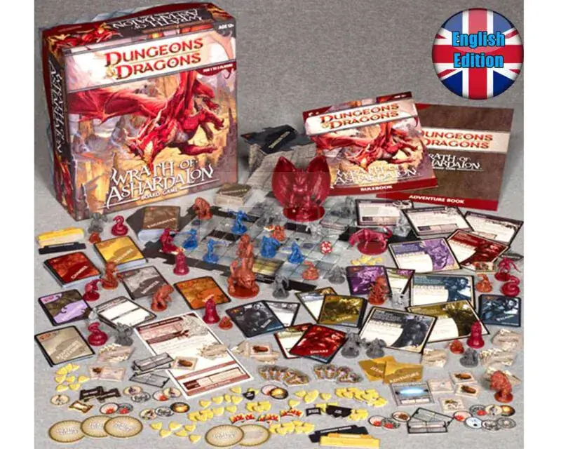 Commander Vite Dungeons & Dragons-Wrath Of Ashardalon-Board Game