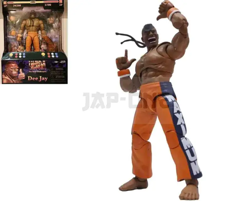 Street Fighter 2: Dee Jay – De Luxe Action Figurine Scale 1:12 Solde