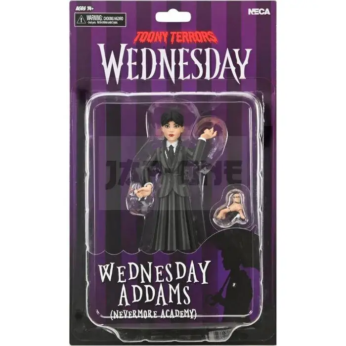 Wednesday Toony Terrors Wednesday Figurine 15Cm Bon Plan