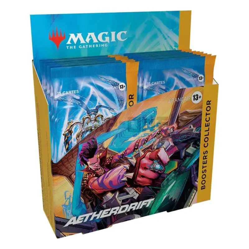 Magic The Gathering Aetherdrift Présentoir Boosters Collectors (12) *Francais* Commander Vite