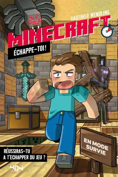 Certifié MINECRAFT - ECHAPPE-TOI ! - EN MODE SURVIE