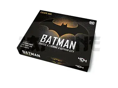 Offre Limitée ESCAPE BOX BATMAN