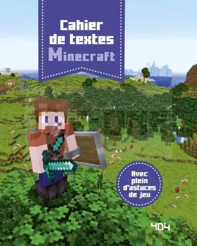 Offre Spéciale CAHIER DE TEXTES MINECRAFT