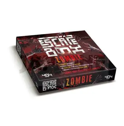 Acheter Direct ESCAPE BOX ZOMBIE - ESCAPE GAME ADULTE DE 3 A 6 JOUEURS - DES 14 ANS ET ADULTE