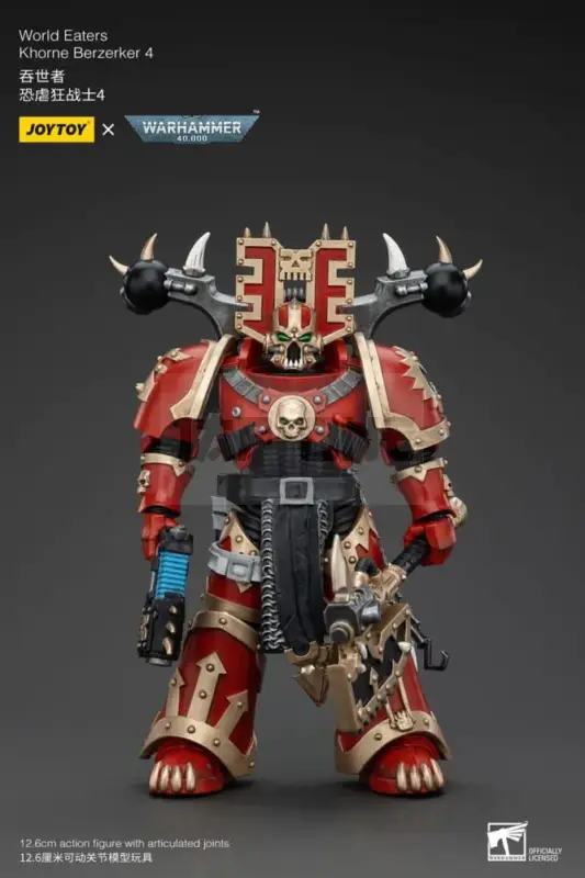Meilleur Choix Warhammer 40K Figurine 1/18 World Eaters Khorne Berzerker 4 13 Cm