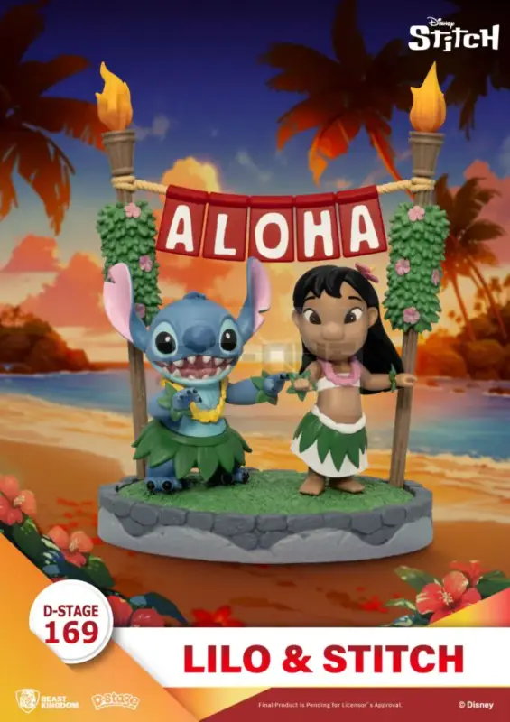 Retour Gratuit Lilo & Stitch – Aloha – Diorama D-Stage 13Cm