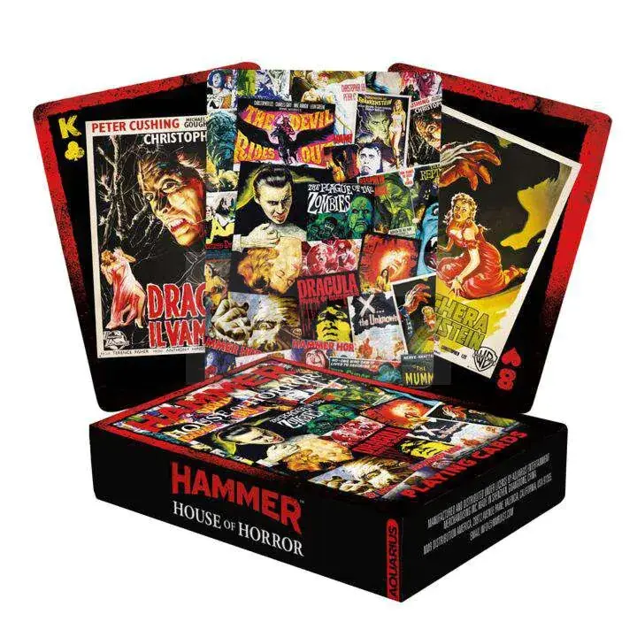 Hammer House Of Horror Playing Cartes Certifié