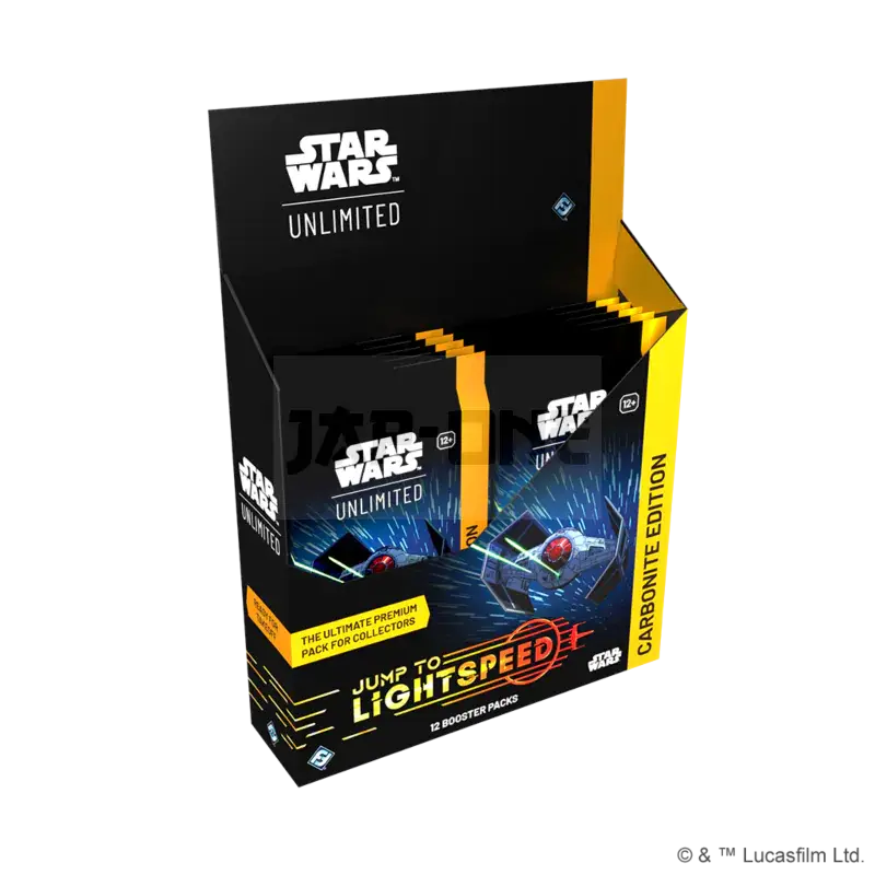 Quantité Limitée Ffg - Star Wars: Unlimited - Jump To Lightspeed Carbonite Booster Display (12 Booster) - En