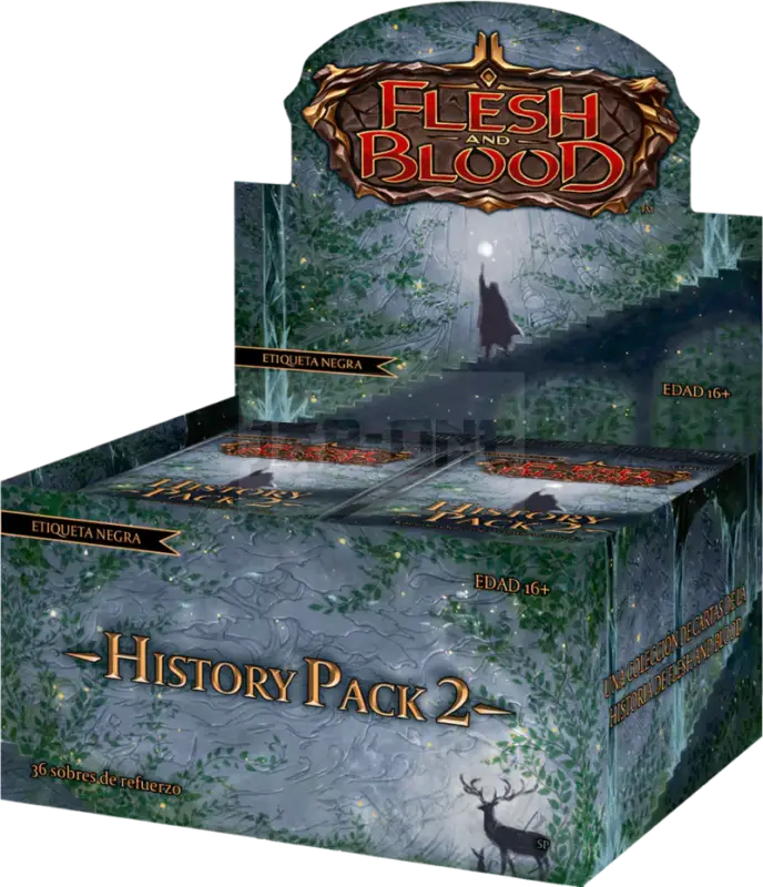 Prix Bas Flesh & Blood Tcg – History Pack 2 Black Label (36 Packs) – Sp