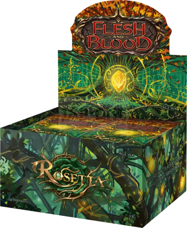 Acheter En Ligne Flesh & Blood Tcg - Rosetta Booster Display (24 Packs) - Fr