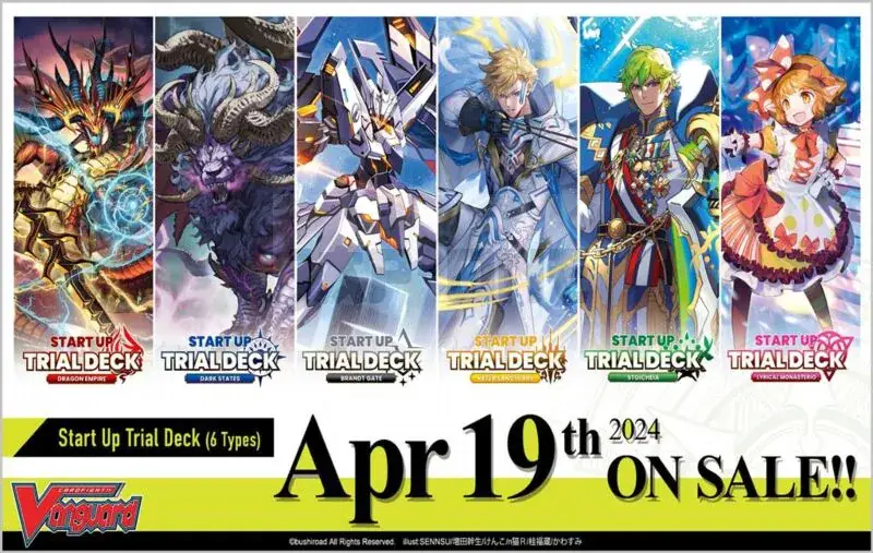 Commande En Gros Cardfight!! Vanguard - Start Up Trial Deck Display Lyrical Monasterio (6 Decks) - En