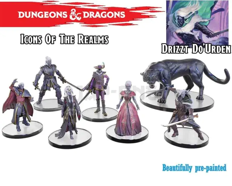 Haute Qualité D&D The Legend Of Drizzt 35Th Anniversary – Family & Foes Boxed Set