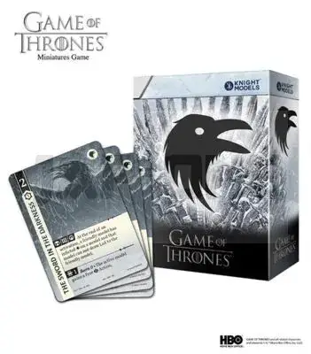 Vente Flash Game Of Thrones Miniatures Game: Night&rsquo;S Watch Objective Card Pack – En