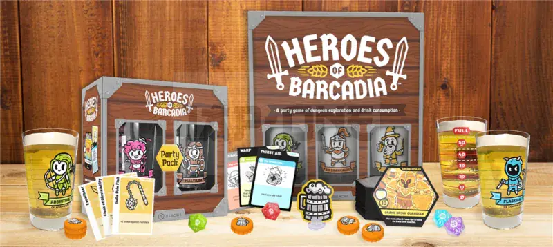 Prix Cassé Heroes Of Barcadia Party Pack Expansion