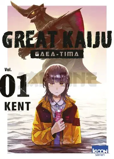 Authentique GREAT KAIJU GAEA-TIMA T01