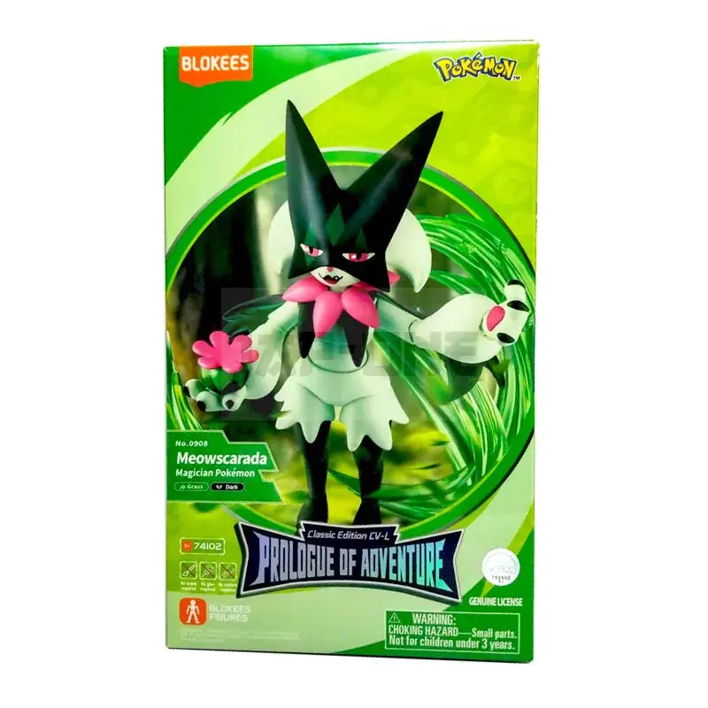 Pokemon Blokees Pokemon Classic Edition L Miascarade Mewscarade Promotion