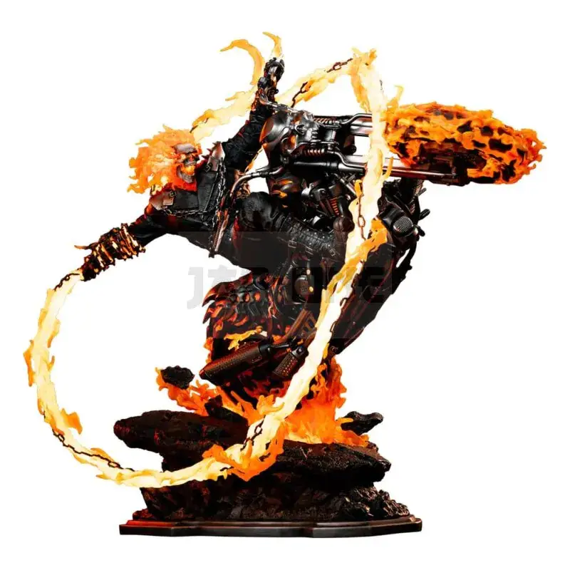 Marvel Gamerverse Figurine 1/3 Ghost Rider 91 Cm Offre Limitée