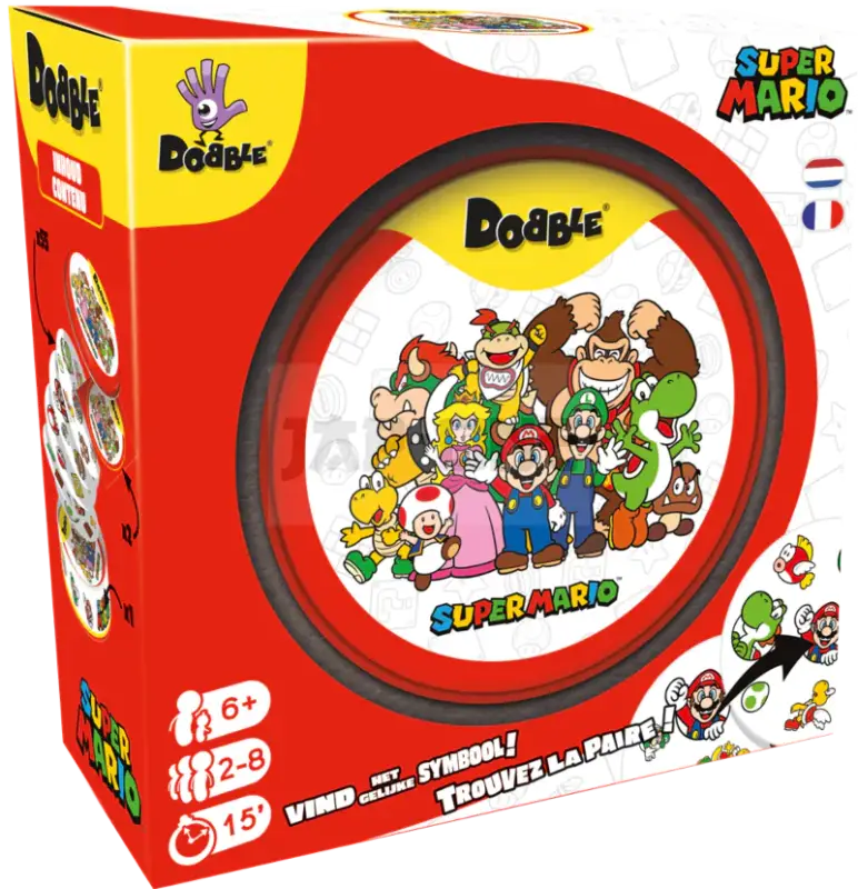 Achat Immédiat Dobble : Super Mario (Eco Sleeve) Fr/Nl
