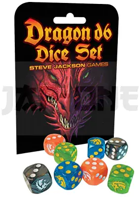 Dernier Modèle Dragon D6 Dice Set