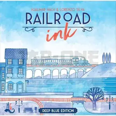 Bon Plan Railroad Ink: Blue - En