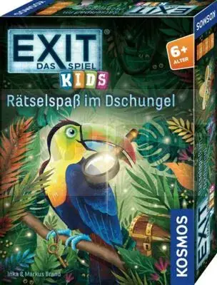 Super Prix Exit Das Spiel Kids – Rätselspass Im Dschungel – De
