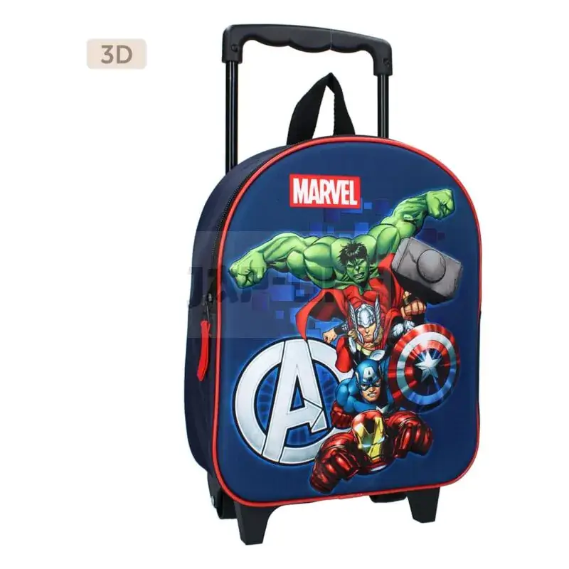 Paiement Sécurisé Marvel Trolley Sac À Dos 3D Avengers Great Escapes 32 Cm