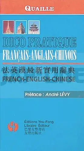 DICO PRATIQUE FRANCAIS-ANGLAIS-CHINOIS – EDITION MULTILINGUE Meilleur Choix