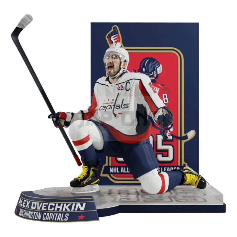 Petit Prix Nhl Figurine 1/6 Alex Ovechkin All Time Goals Leader 28 Cm