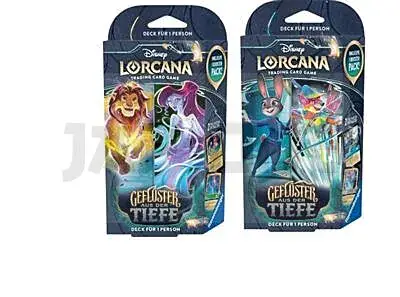 Authentique Disney Lorcana: Geflüster Aus Der Tiefe - Starter Deck Display (8 Pcs) - De