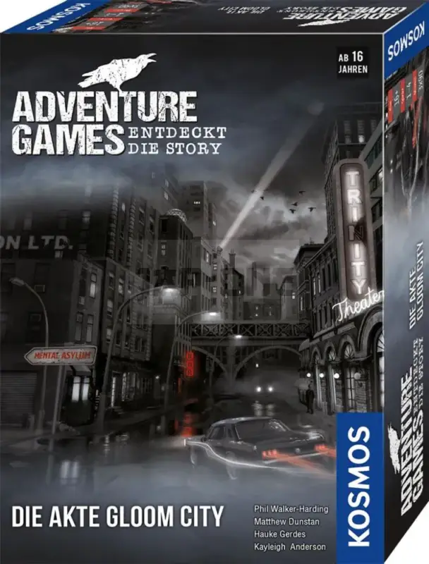 Commande En Gros Adventure Games - Die Akte Gloom City - De
