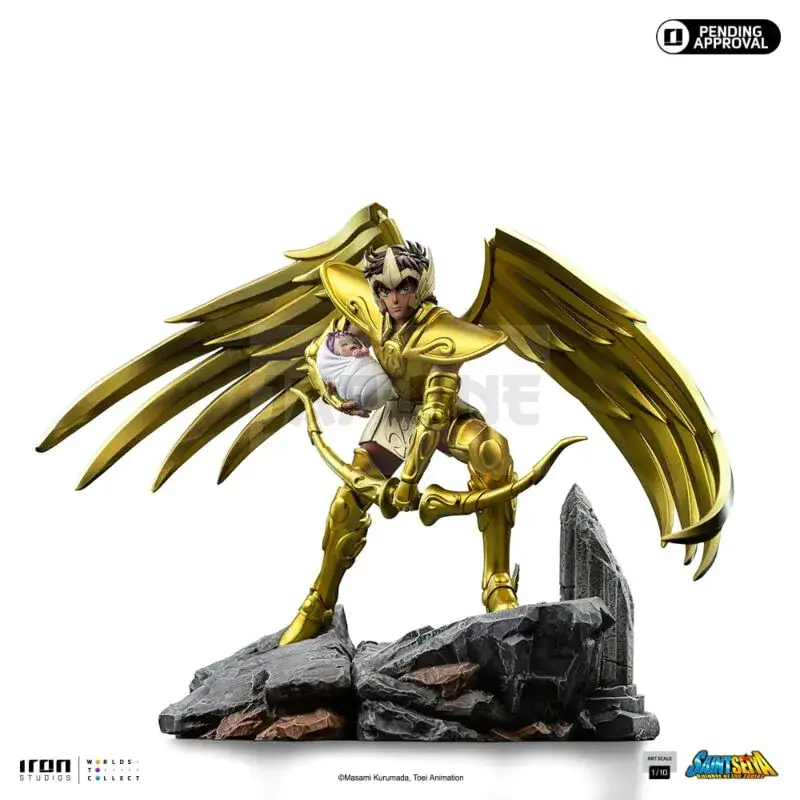 Saint Seiya – Sagittarius Aiolos – Figurine Art Scale 1/10 20.5Cm Offre Limitée