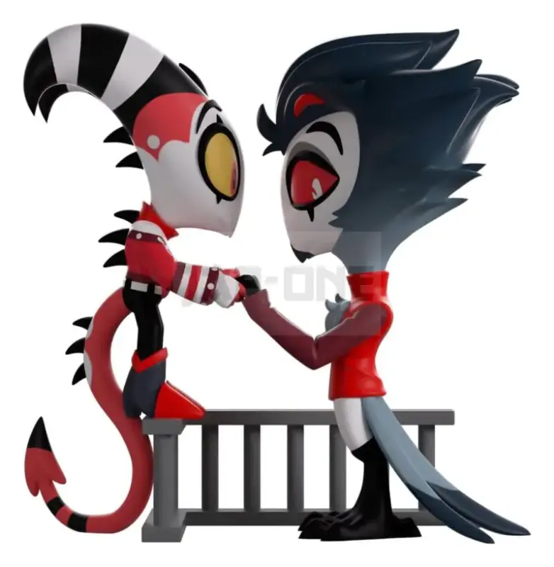 Helluva Boss Vinyl Figurine Blitzo & Stolas 12 Cm Soldes