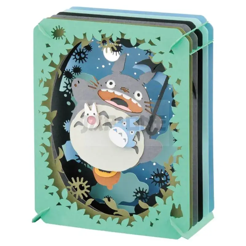 MON VOISIN TOTORO – Totoro sous la lune – Théâtre de papier Commander Maintenant