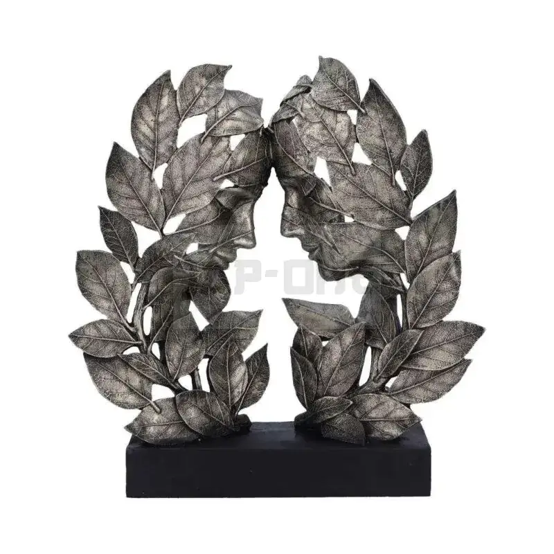 Natural Emotion – Love Silver Statue Populaire