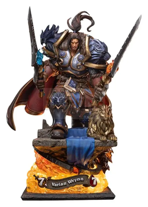 Hearthstone Figurine 1/6 Varian Wrynn 52 Cm Expédié Aujourd&rsquo;hui