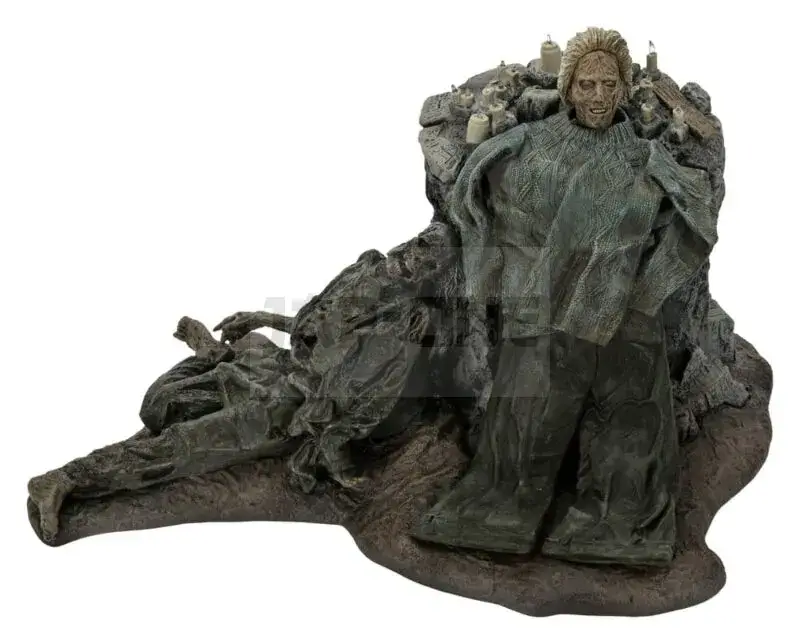 Nouveauté Friday The 13Th: The Game Diorama Trenchcoat With Spikes Inferno Room Deluxe Set