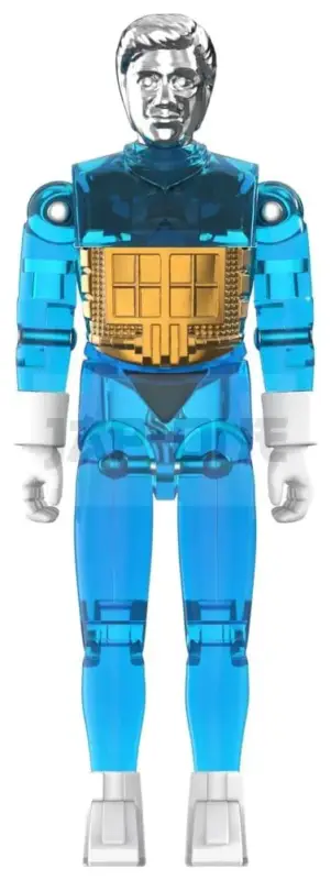 Micronauts Figurine Reaction+ Wave 03 Time Traveler (Translucent Blue) 10 Cm Marque